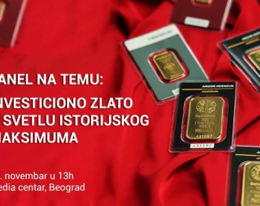 Panel na temu „Investiciono zlato u svetlu istorijskog maksimuma“